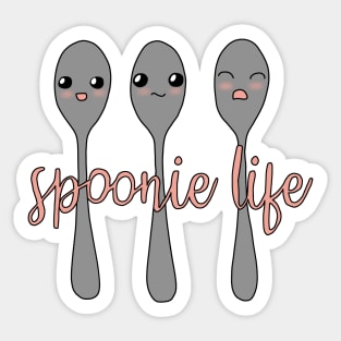 Spoonie Life Sticker